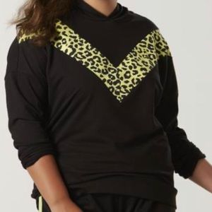 Joe Boxer Juniors' Plus Hoodie - Leopard